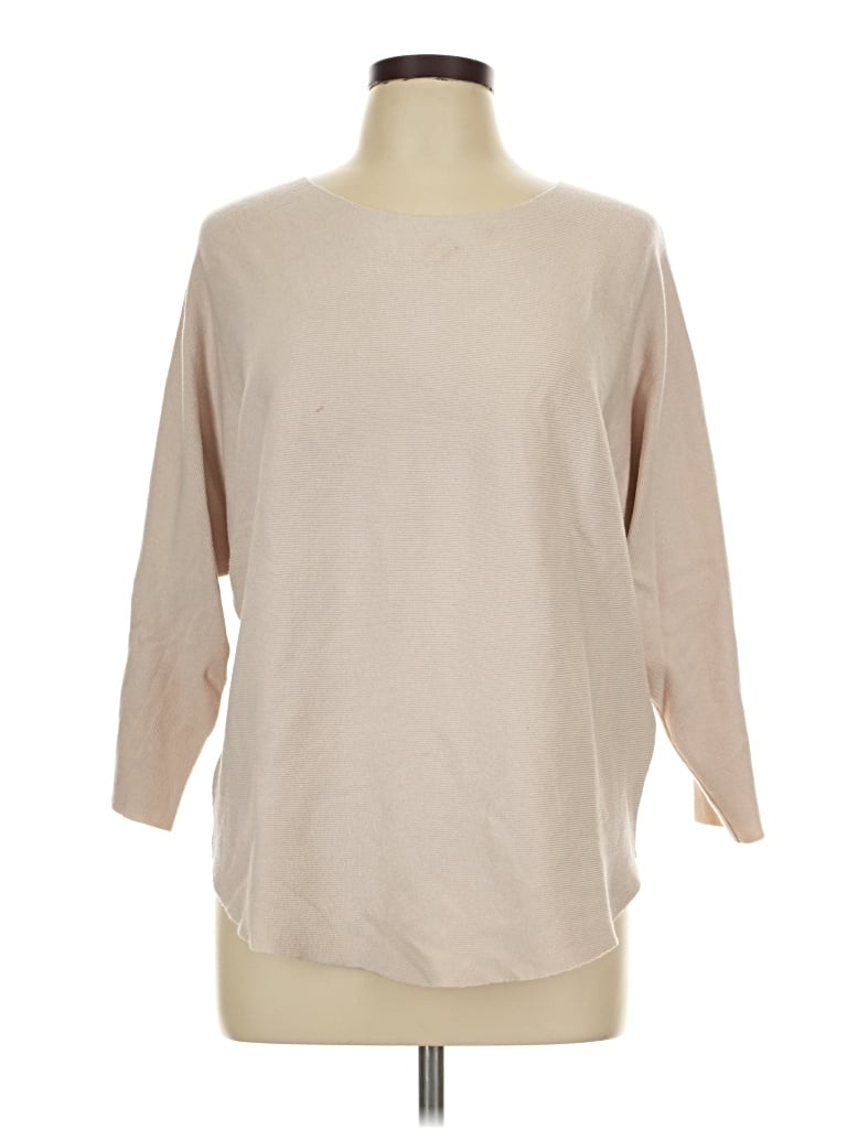 Pre-owned Vila Milano Pullover Sweater In Tan
