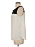 Ann Taylor LOFT 100% Polyester Ivory Sleeveless Blouse Size S - photo 5