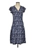 Athleta Print Blue Casual Dress Size S - photo 1