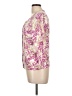 Madison Floral Pink 3/4 Sleeve Blouse Size L - photo 5