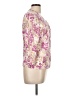 Madison Floral Pink 3/4 Sleeve Blouse Size L - photo 4
