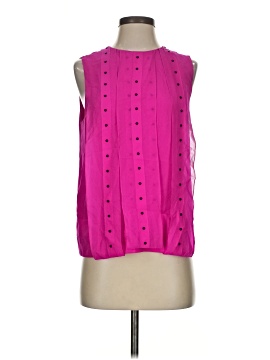 Robert Rodriguez Sleeveless Silk Top