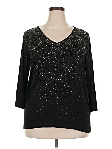 Design History 3/4 Sleeve Top (view 1)