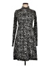 Soybu Animal Print Black Casual Dress Size M - photo 1