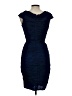 Sangria Blue Cocktail Dress Size 10 - photo 2