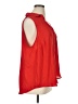 Torrid 100% Polyester Red 3/4 Sleeve Blouse Size 1X Plus (1) - photo 4