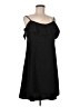 Zara Basic 100% Polyester Solid Black Casual Dress Size M - photo 1