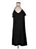 Zara Basic 100% Polyester Solid Black Casual Dress Size M - photo 4