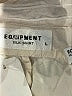Equipment Ivory Long Sleeve Blouse Size L - photo 7