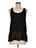 Dylan Black Sleeveless Blouse Size M - photo 1