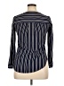 Unbranded Stripes Blue Long Sleeve Blouse Size M (estimated) - photo 2