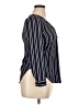 Unbranded Stripes Blue Long Sleeve Blouse Size M (estimated) - photo 4