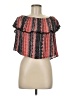 No Comment 100% Rayon Red Sleeveless Blouse Size M - photo 1