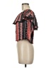 No Comment 100% Rayon Red Sleeveless Blouse Size M - photo 5