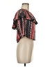 No Comment 100% Rayon Red Sleeveless Blouse Size M - photo 4