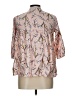 Assorted Brands Paisley Pink 3/4 Sleeve Blouse Size L - photo 2