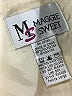 Maggie Sweet Solid Ivory Formal Skirt Size L (petite) - photo 4