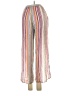 Aqua 100% Rayon Stripes Pink Casual Pants Size XS - photo 2
