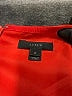 J.Crew 100% Polyester Solid Orange Cocktail Dress Size 6 - photo 7