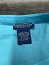 Doncaster Collection 100% Silk Teal Blue Long Sleeve Silk Top Size 6 - photo 6