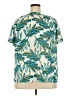 Cj Banks Teal Short Sleeve Blouse Size 2X - photo 2