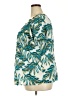 Cj Banks Teal Short Sleeve Blouse Size 2X - photo 5