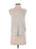 Ann Taylor LOFT Gray Sleeveless Top Size S - photo 1