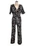 Derek Heart Paisley Black Jumpsuit Size L - photo 1