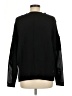 Six Fifty Solid Black Pullover Sweater Size M - photo 2