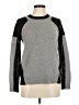 Minnie Rose Color Block Gray Pullover Sweater Size M - photo 1