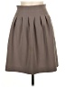H&M Solid Gray Formal Skirt Size 6 - photo 1