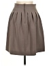 H&M Solid Gray Formal Skirt Size 6 - photo 2