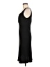 Ann Taylor LOFT 100% Polyester Solid Black Casual Dress Size 6 - photo 5