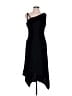 Evan Picone 100% Polyester Solid Black Cocktail Dress Size 12 - photo 1
