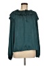 Current Air Teal Long Sleeve Blouse Size M - photo 1