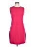 Aqua Solid Pink Cocktail Dress Size M - photo 1