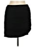 Unbranded Solid Black Casual Skirt Size M - photo 1