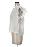Blush White Sleeveless Blouse Size M - photo 2