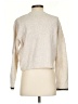 Z Supply Graphic Silver Pullover Sweater Size S - photo 2