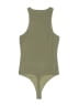 Privacy Please Green Tan Bodysuit Size XS - photo 2