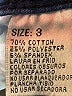Bamboo Solid Blue Jeans Size 3 - photo 8