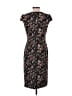 W by Worth 100% Polyester Paisley Black Casual Dress Size 2 - photo 2