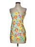 Unbranded Tropical Yellow Cocktail Dress Size S - photo 1