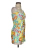 Unbranded Tropical Yellow Cocktail Dress Size S - photo 4