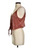 Intimately by Free People 100% Polyester Burgundy Sleeveless Blouse Size XS - photo 5