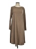 Bombom Solid Brown Casual Dress Size S - photo 1