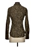 J.Crew Animal Print Gold Long Sleeve Blouse Size 2 - photo 2
