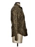 J.Crew Animal Print Gold Long Sleeve Blouse Size 2 - photo 4