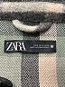 Zara Plaid Green Fleece Size S - photo 6