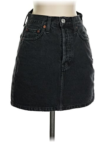RE/DONE Denim Skirt (view 1)